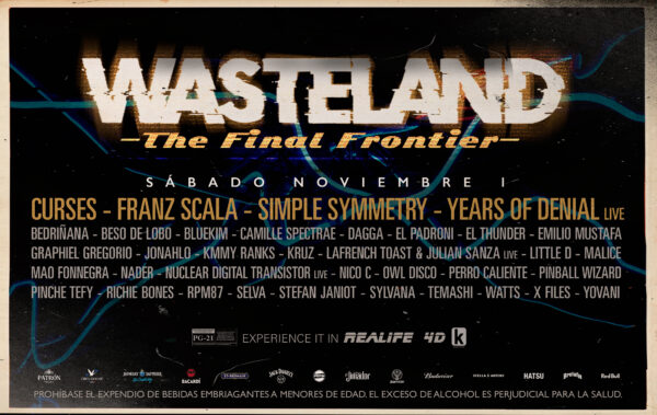 WASTELAND: THE FINAL FRONTIER - SÁBADO_ NOV 1