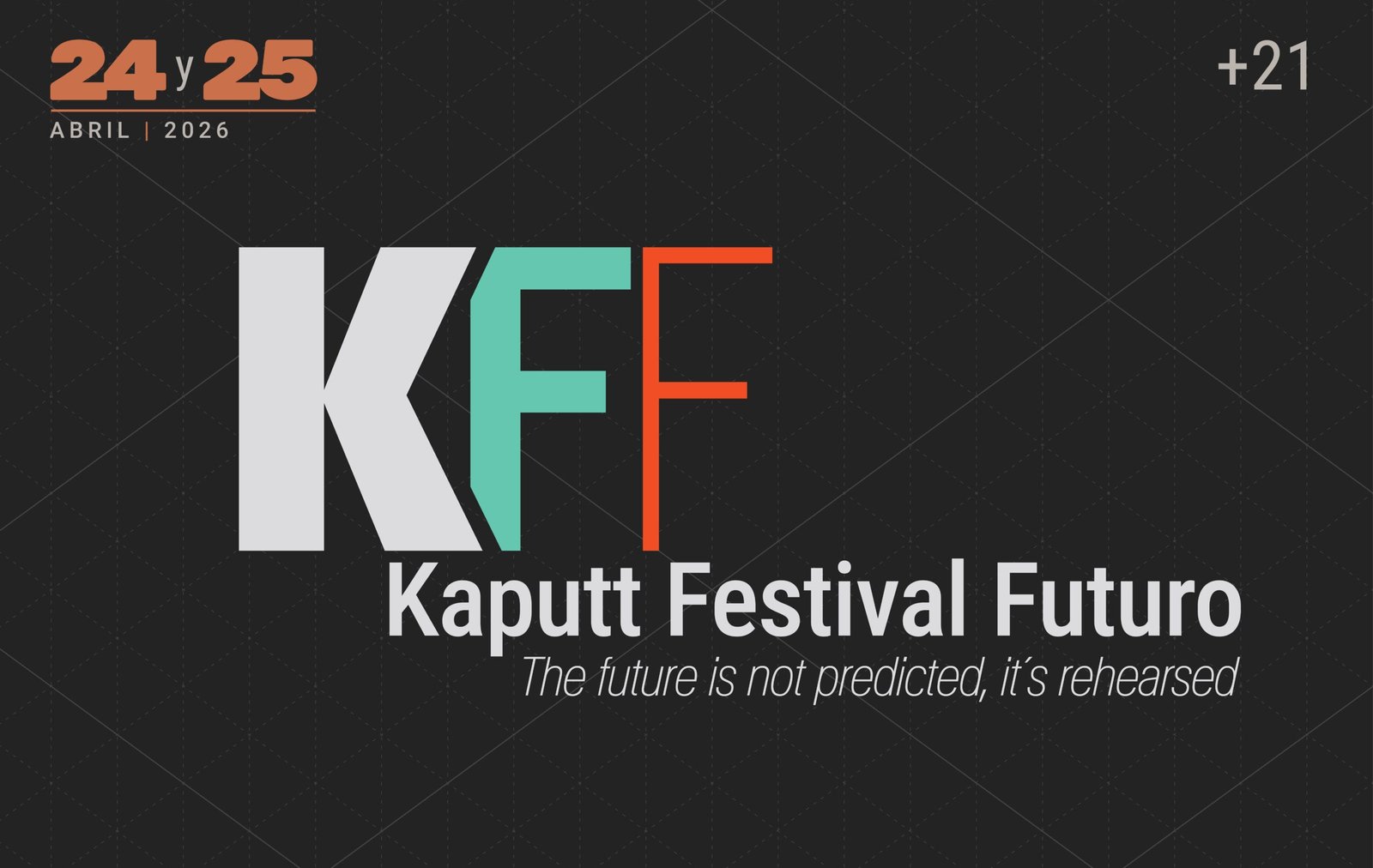 KAPUTT FESTIVAL FUTURO - COMBO 24 Y 25 DE ABRIL